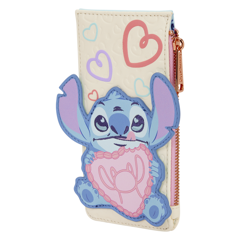 Loungefly Stitch & Angel Be Mine Large Card Holder