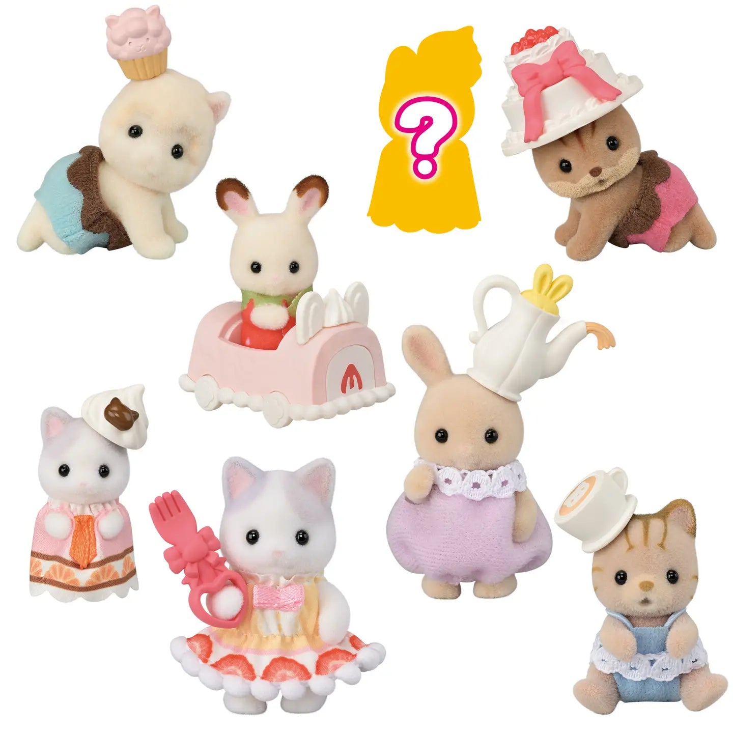 Calico Critters Baby Cake Party Series Blind Bags