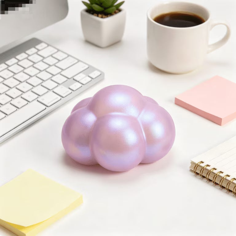 Purple Pearl Cloud Squishy