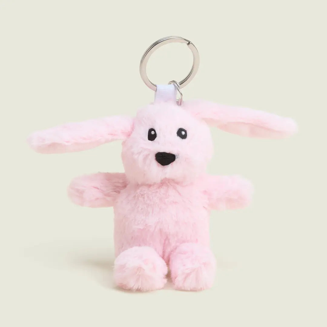Warmies Pink Bunny Keyring