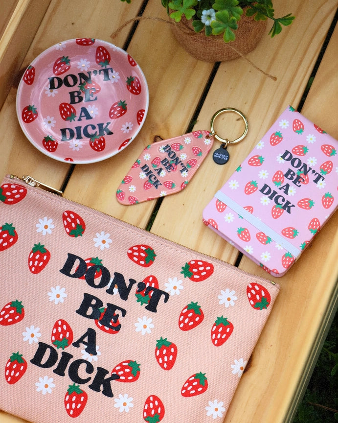 Don't Be A Dick Leatherette Pocket Journal