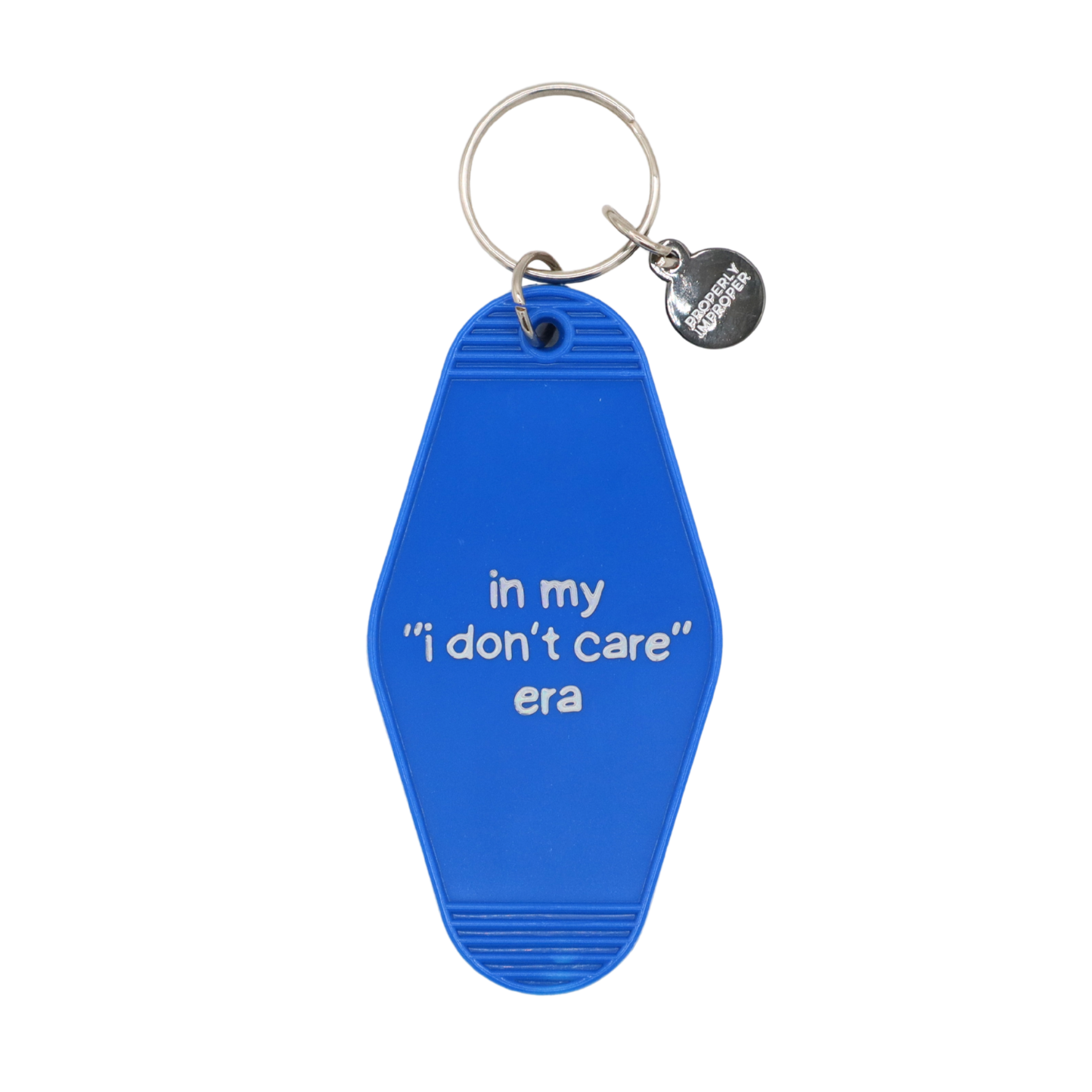 Hot Stamped Motel Keychain In My I Don't Care Era