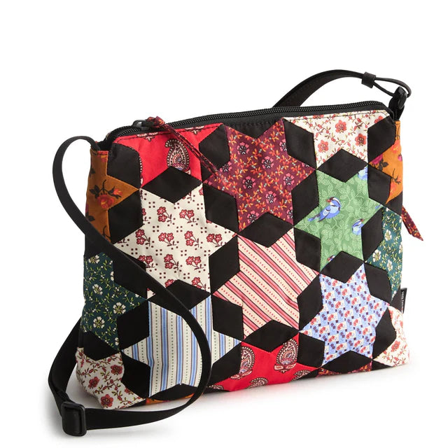 Vera Bradley Original Zip Hipster Star Patchwork