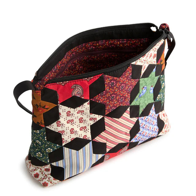 Vera Bradley Original Zip Hipster Star Patchwork