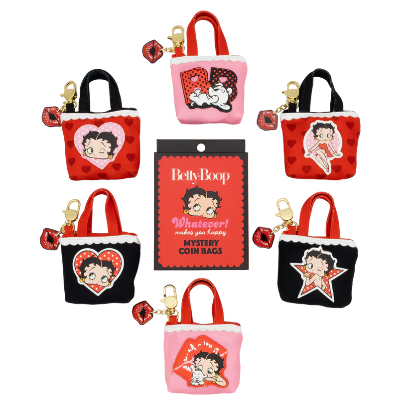 Betty Boop Mystery Box Mini Tote Bag Charms