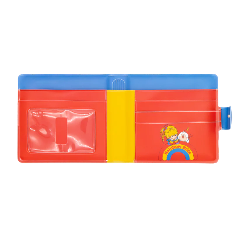 Rainbow Brite Padded Vinyl Snap Wallet