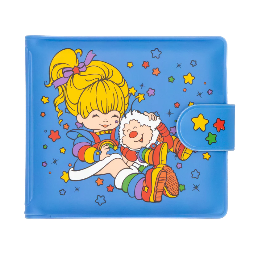 Rainbow Brite Padded Vinyl Snap Wallet
