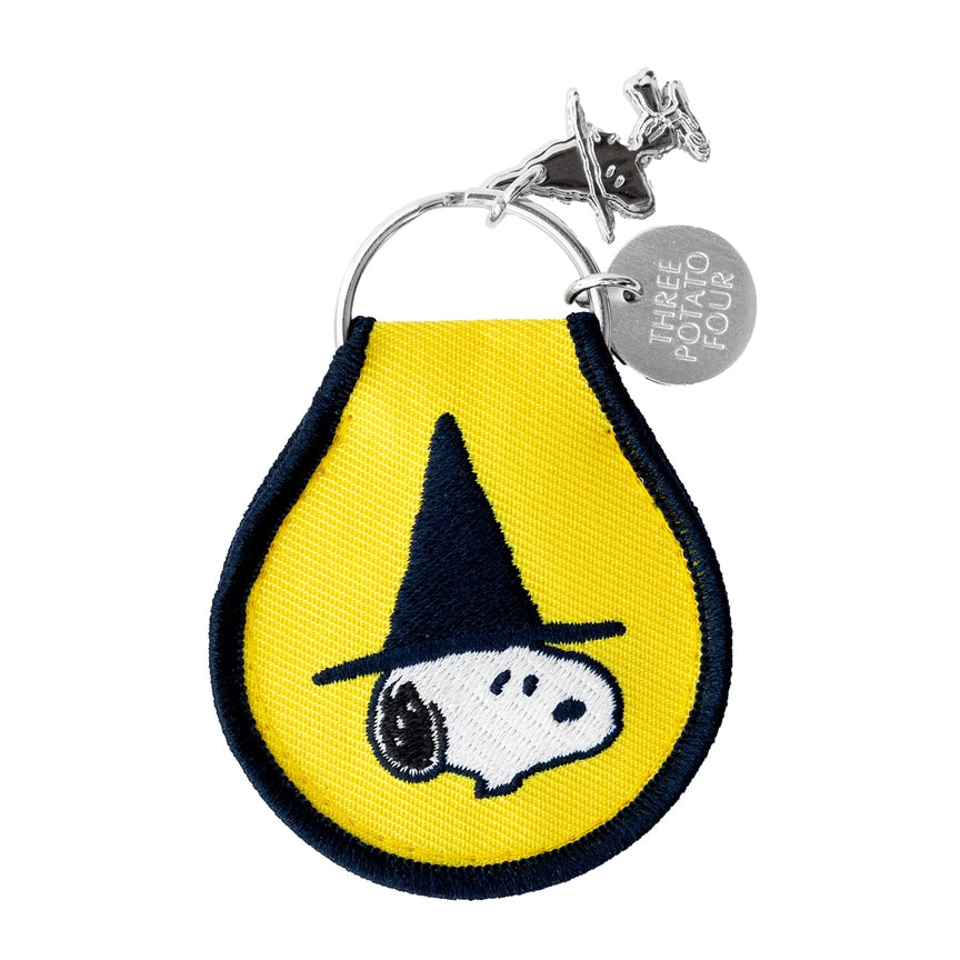 Peanuts Snoopy Halloween Patch Keychain