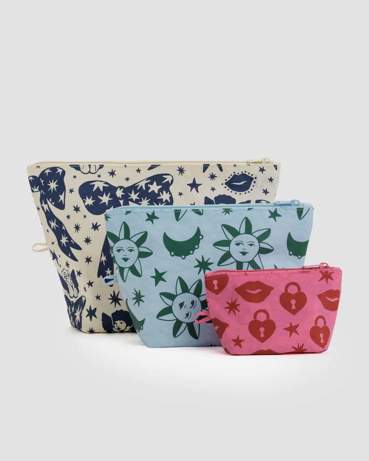 BAGGU Go Pouch Set - Charms