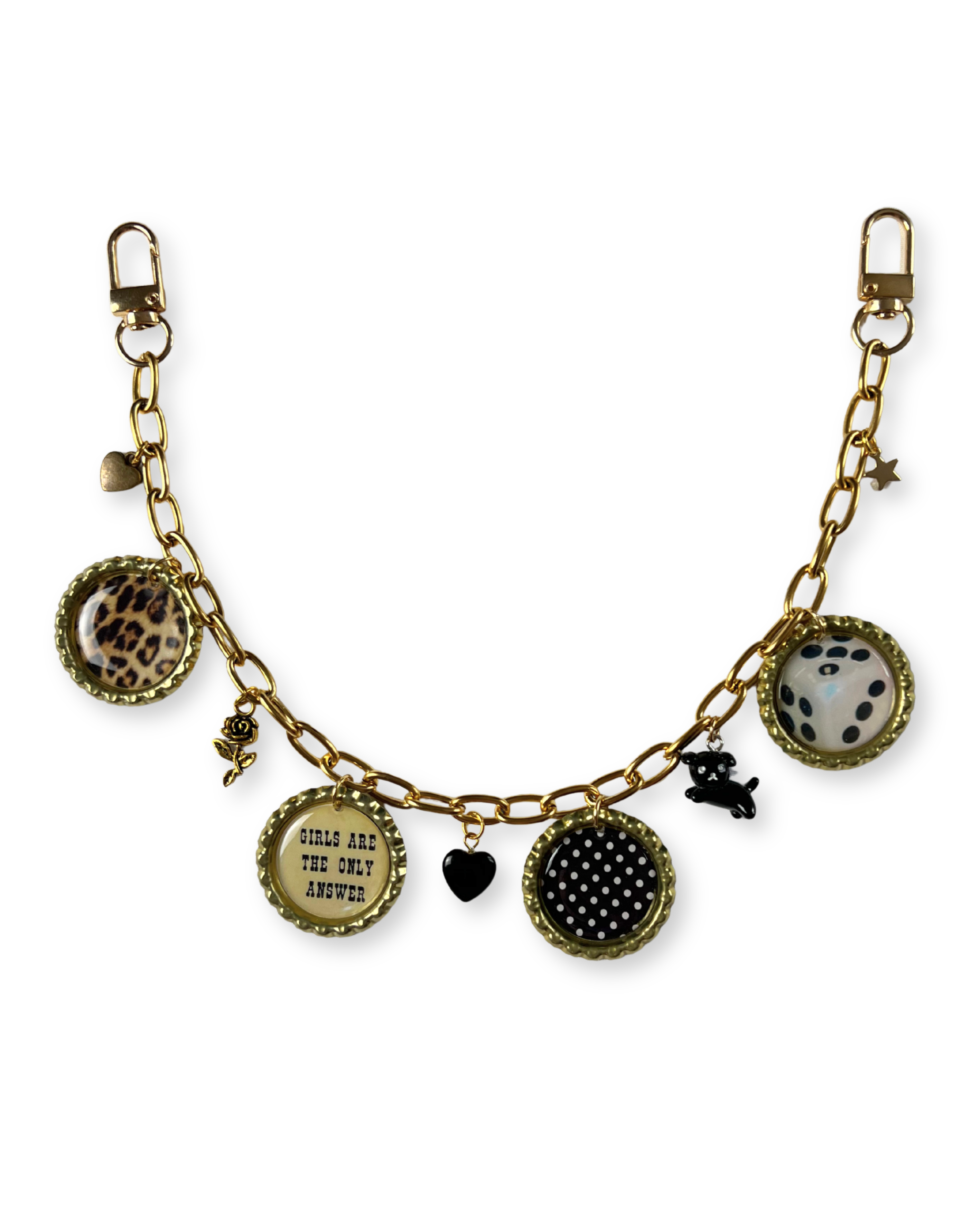 Romy Bag Chain: Gold