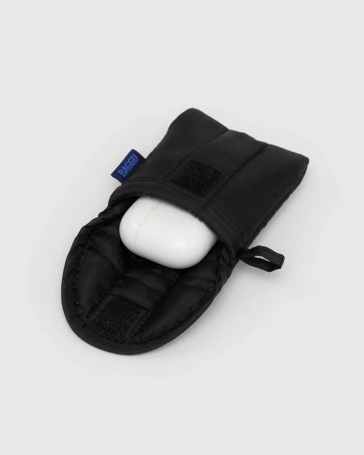 BAGGU Puffy Earbuds Case- Black