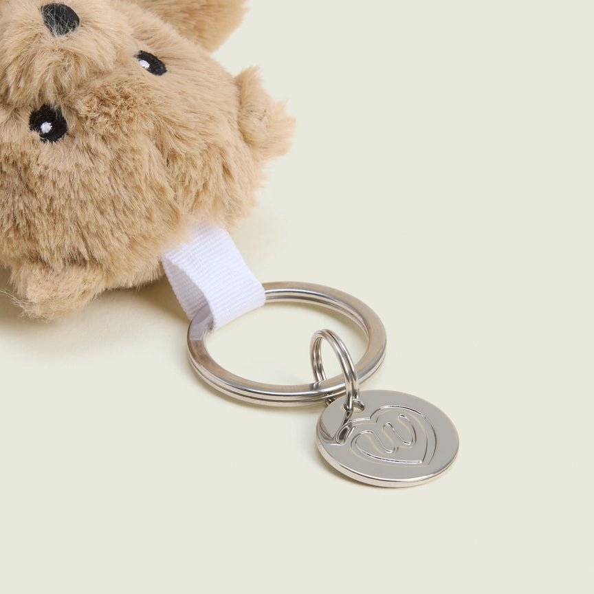 Warmies Curly Bear Keyring