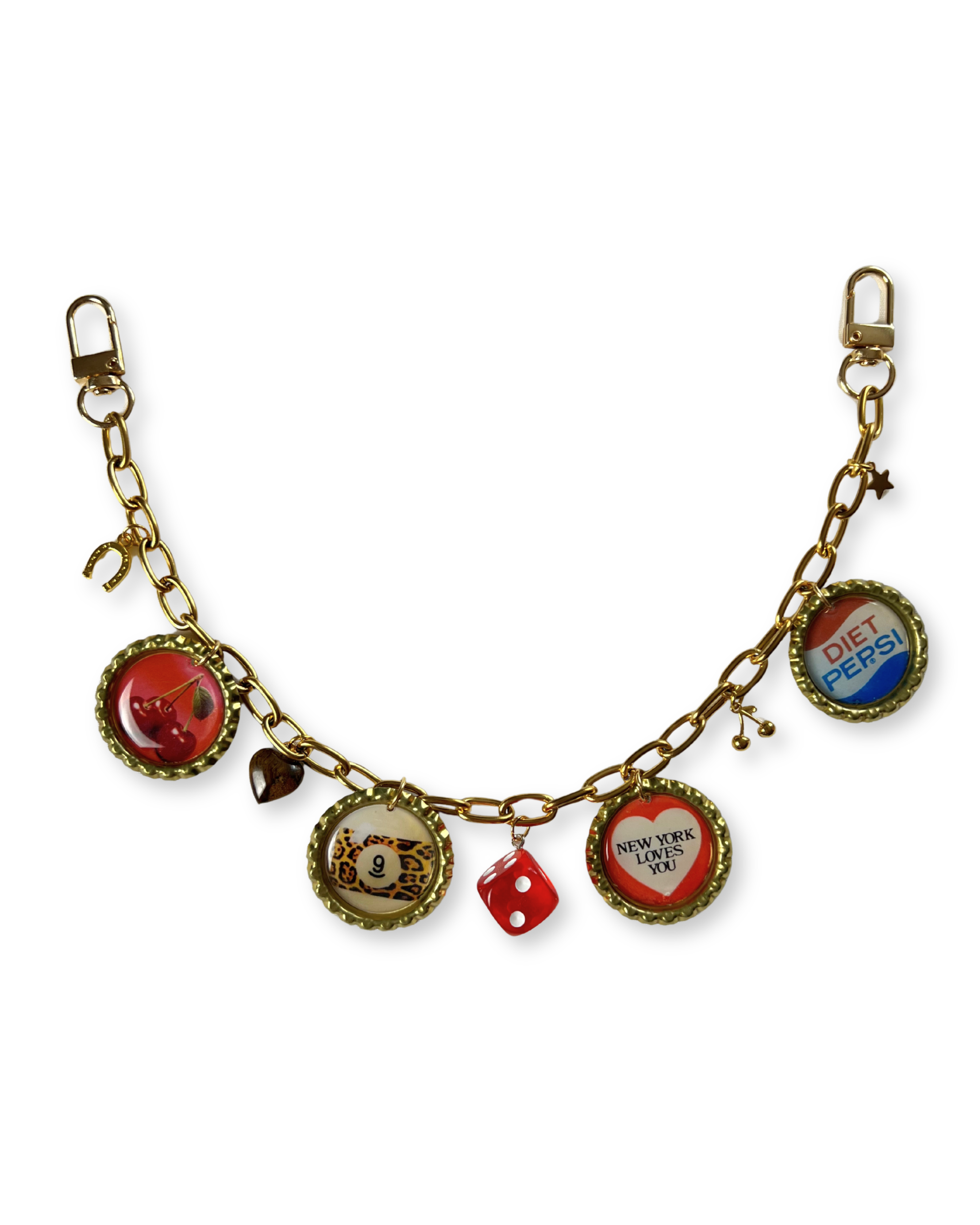 Maren Bag Chain: Gold