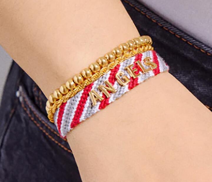 BaubleBar Angels Woven Friendship Bracelet