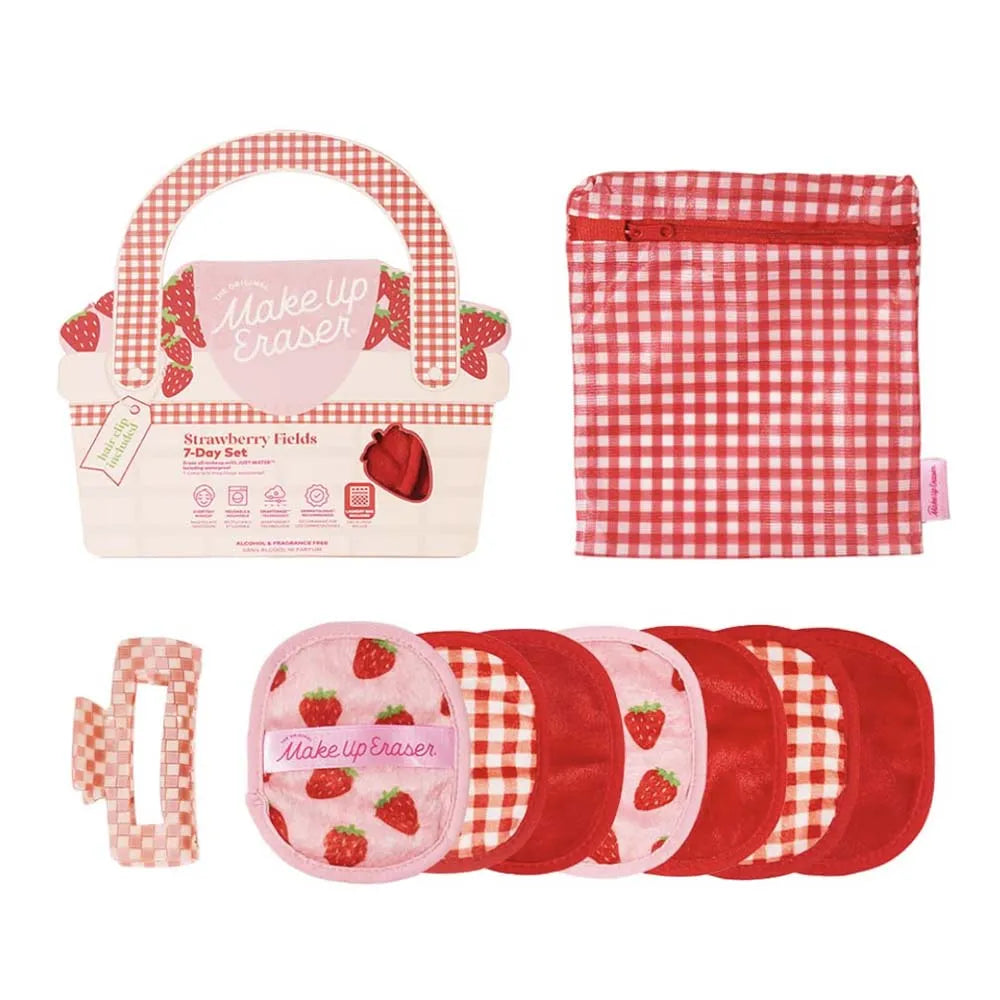 MakeUp Eraser Skincare Set Strawberry Fields