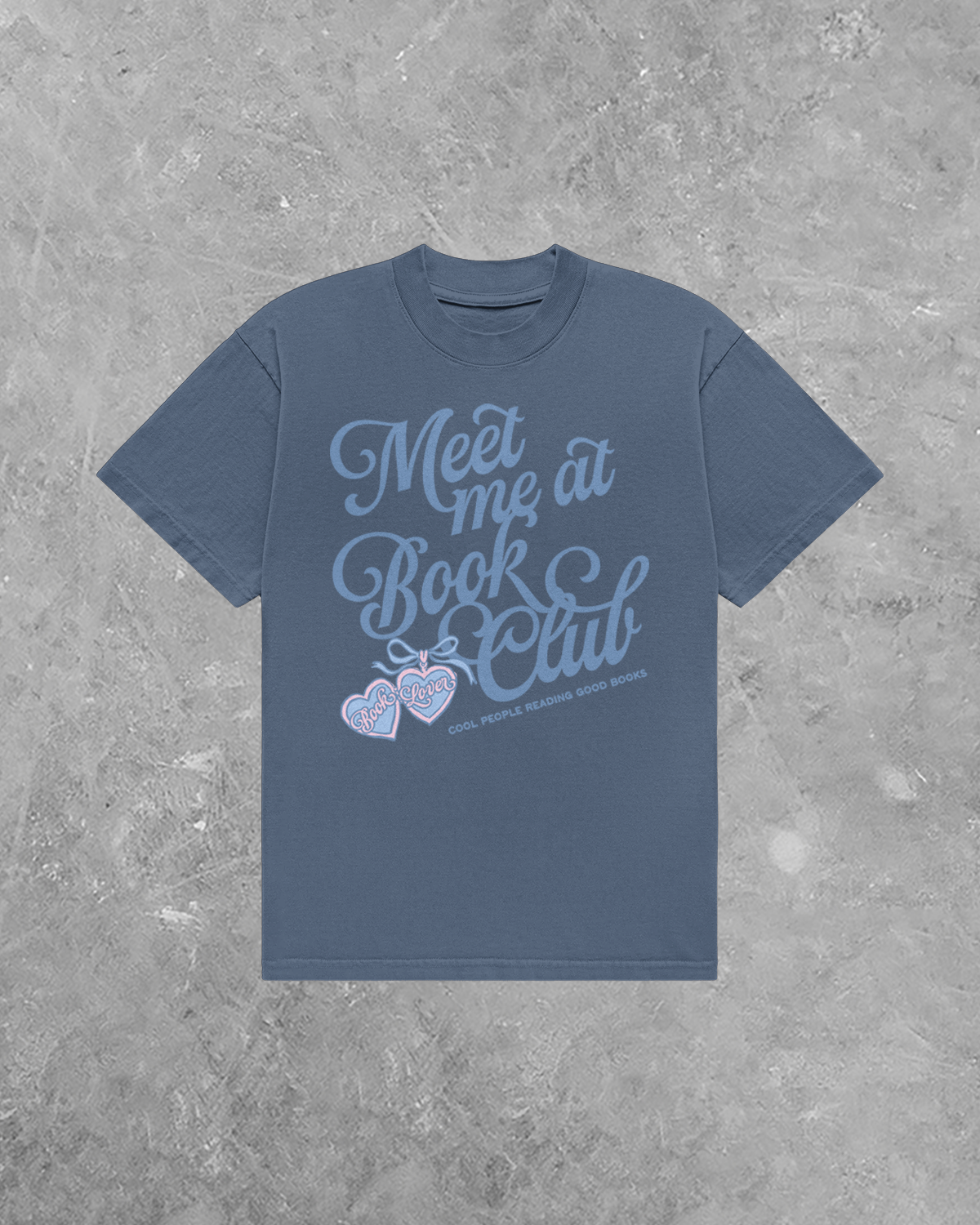 Meet Me at Book Club Boxy Cotton T-Shirt
