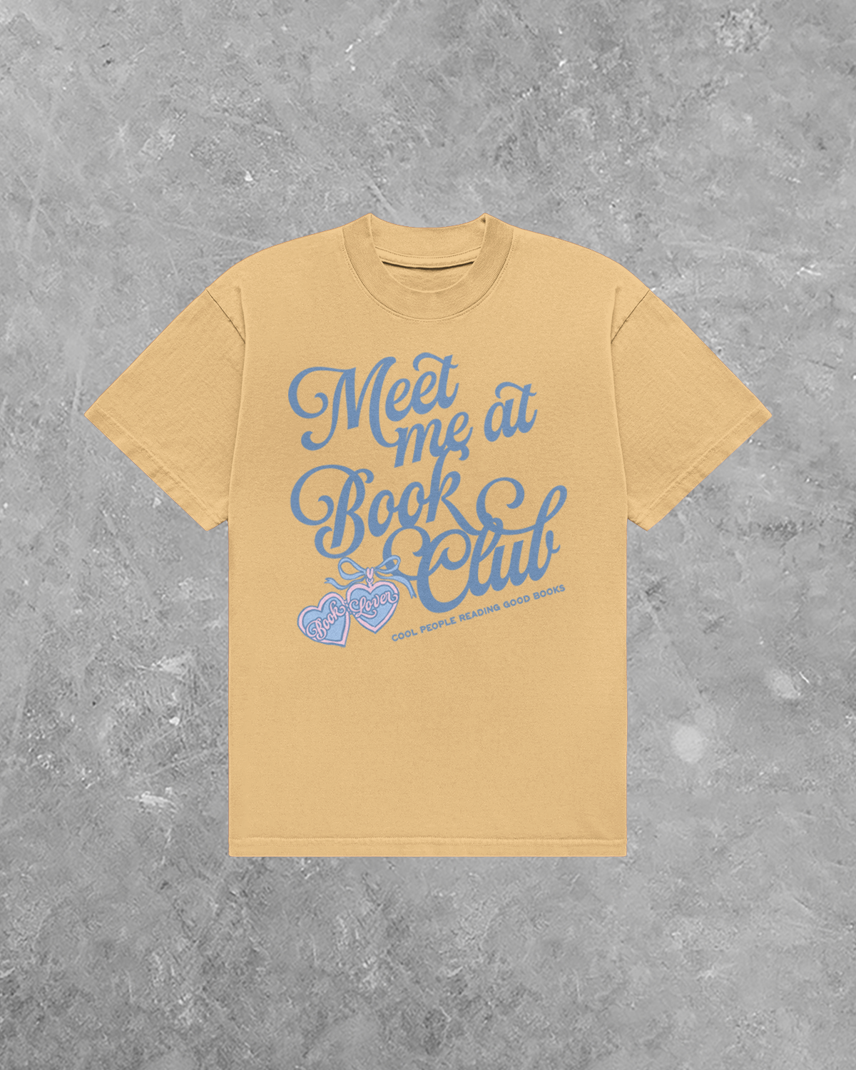 Meet Me at Book Club Boxy Cotton T-Shirt