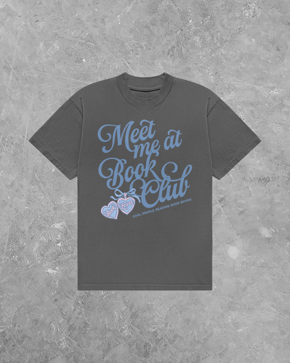 Meet Me at Book Club Boxy Cotton T-Shirt