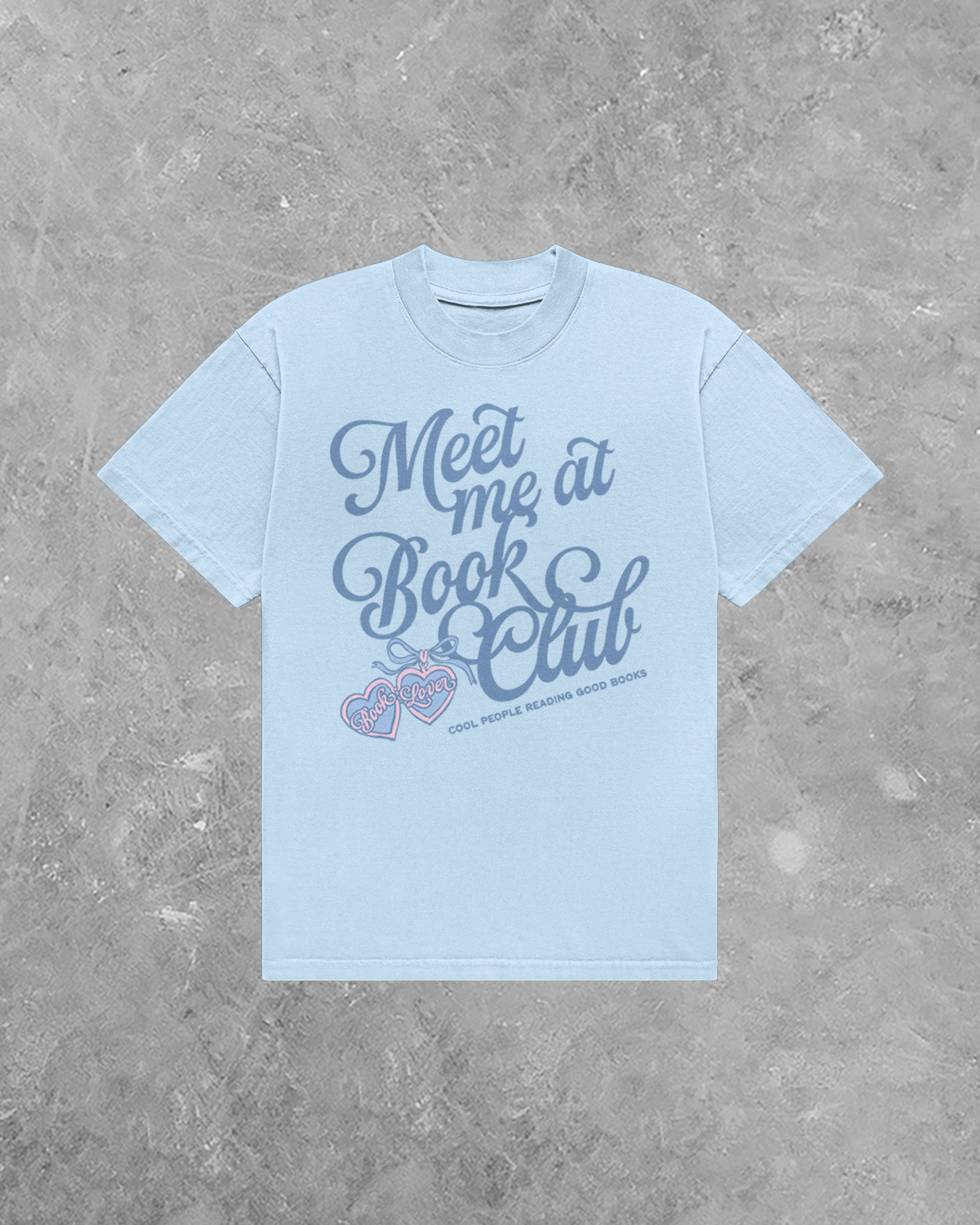 Meet Me at Book Club Boxy Cotton T-Shirt