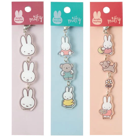 Miffy Delights Acrylic Keyring