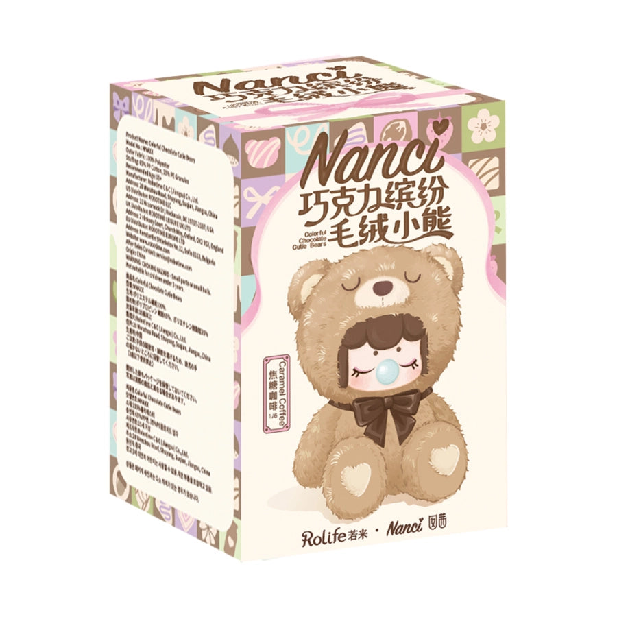 Rolife Surprise Plush Dolls - Nanci Colorful Chocolate Cutie Bears