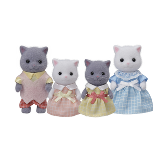 Calico Critters Persian Cat Family