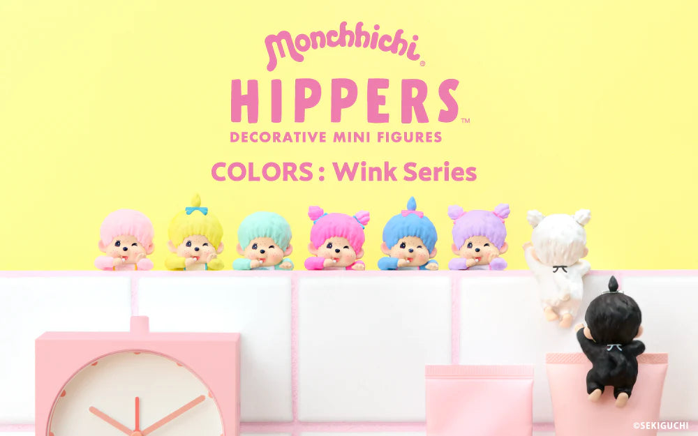 Monchhichi Hippers Colors Wink Series Blind Box