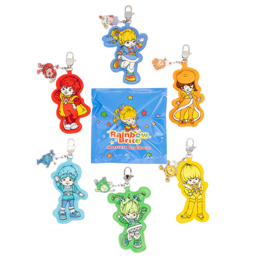 Rainbow Brite Mystery Bag Padded Nylon Character Bag Charms