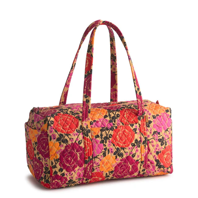 Vera Bradley Original Duffel Coming Up Roses