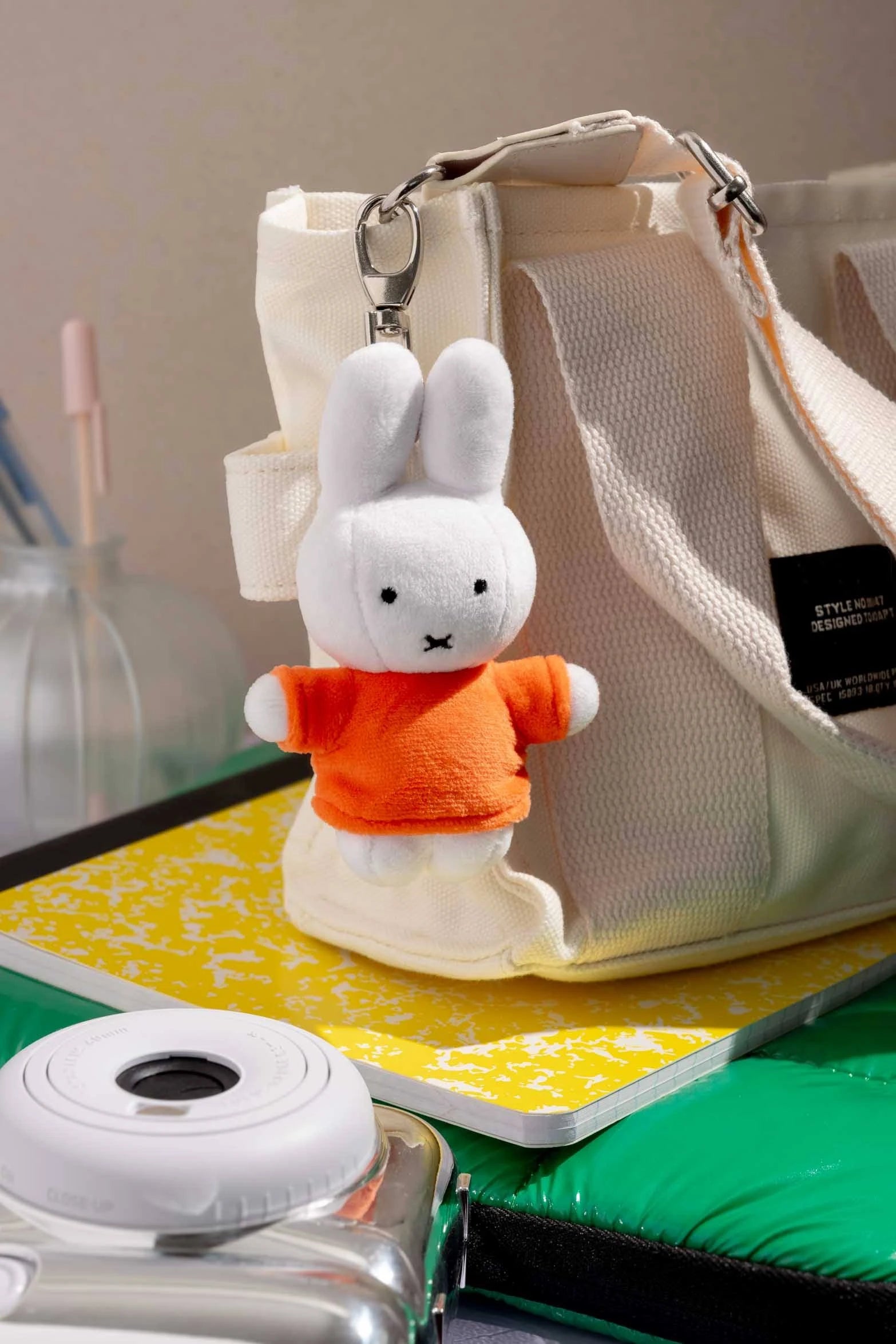 Smoko Plush Miffy Keychain