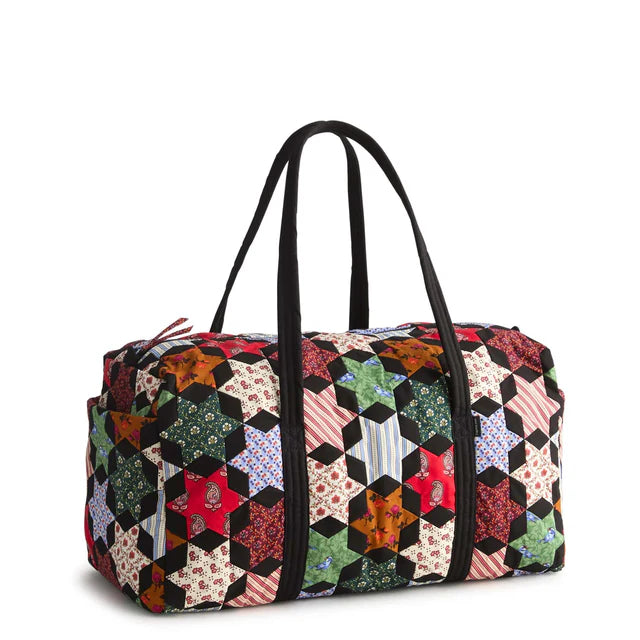 Vera Bradley Large Original Duffle Star Patchwork