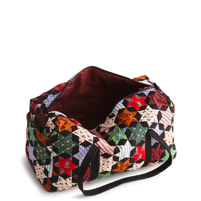 Vera Bradley Large Original Duffle Star Patchwork