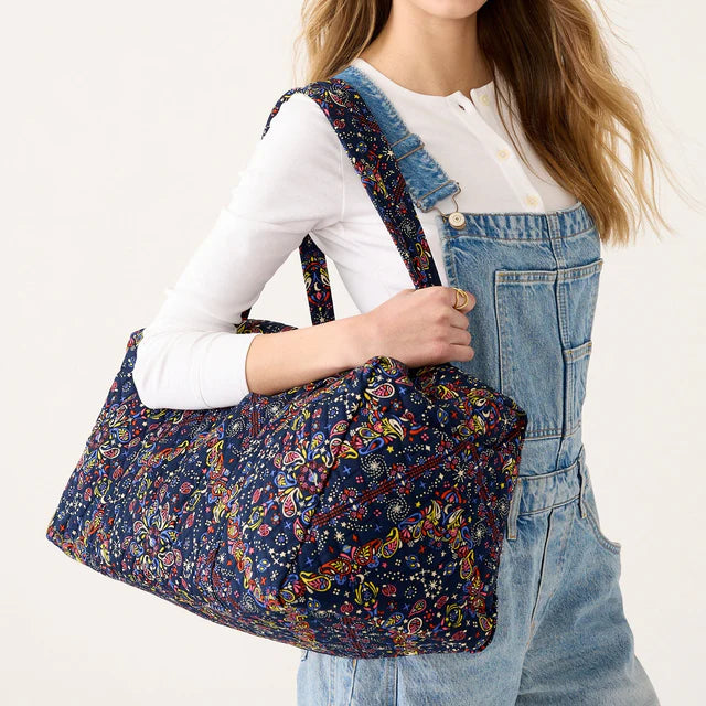 Vera Bradley Original Duffel Starry Paisley