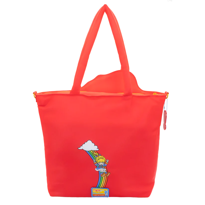 Rainbow Brite Puffy Nylon Die Cut Tote Bag