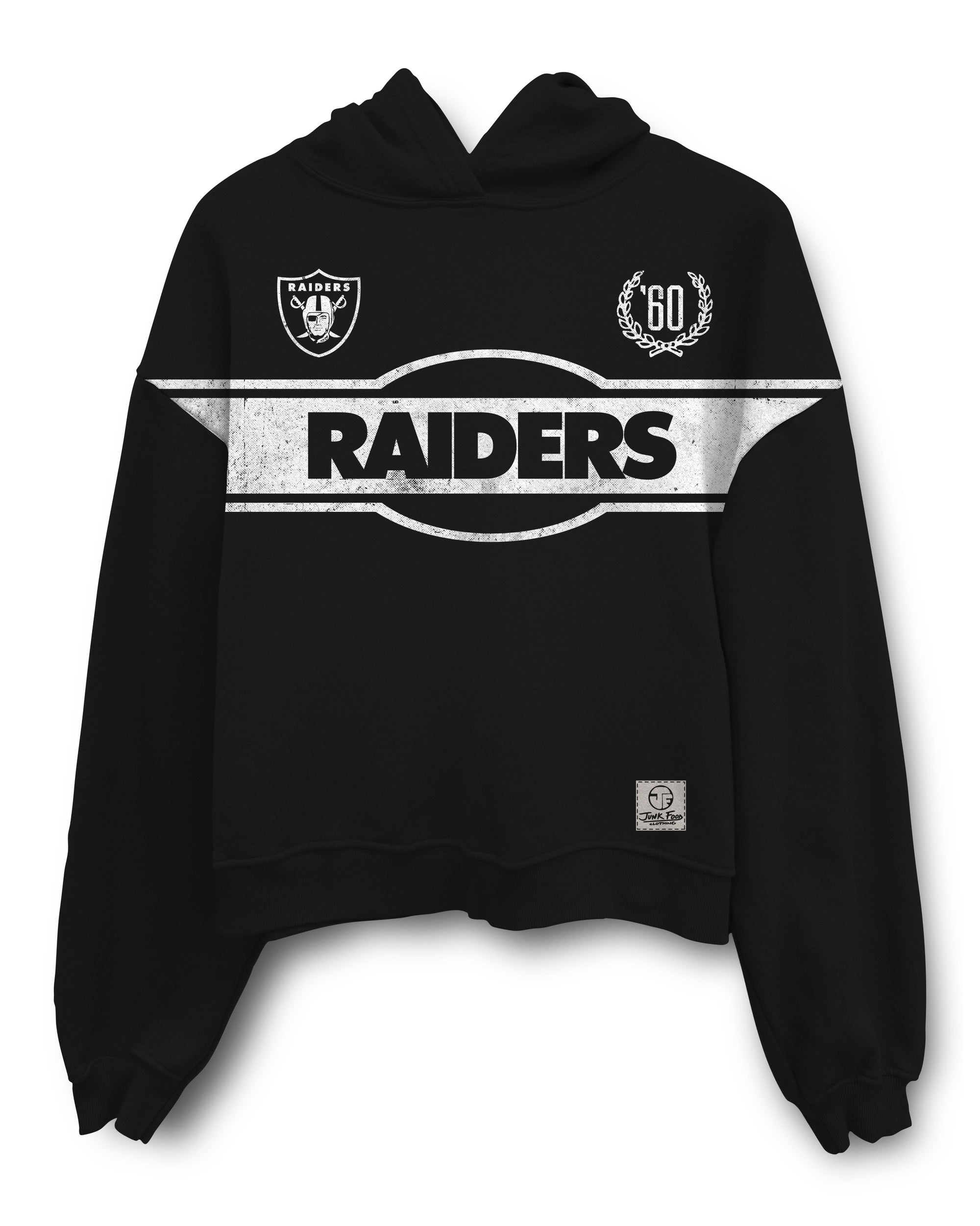 Raiders Oversized Crop Hoodie