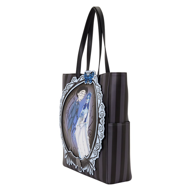Loungefly Corpse Bride Victor & Emily Tote Bag
